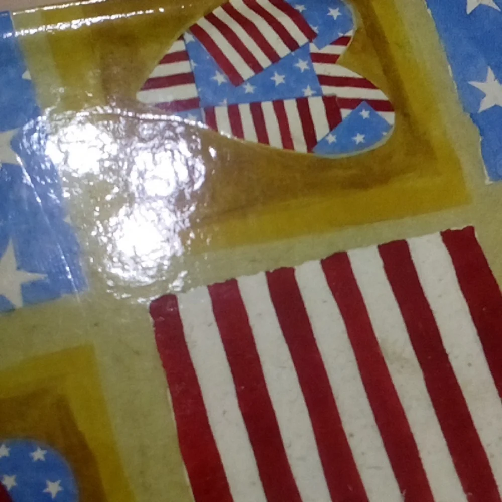 3/$15 American Flag Journal